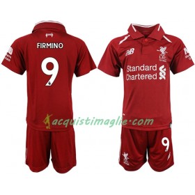 Divisa di Calcio Liverpool FIRMINO 9 Bambino Prima 2018/2019